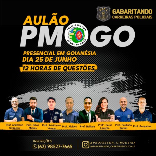 AULÃO PM GO